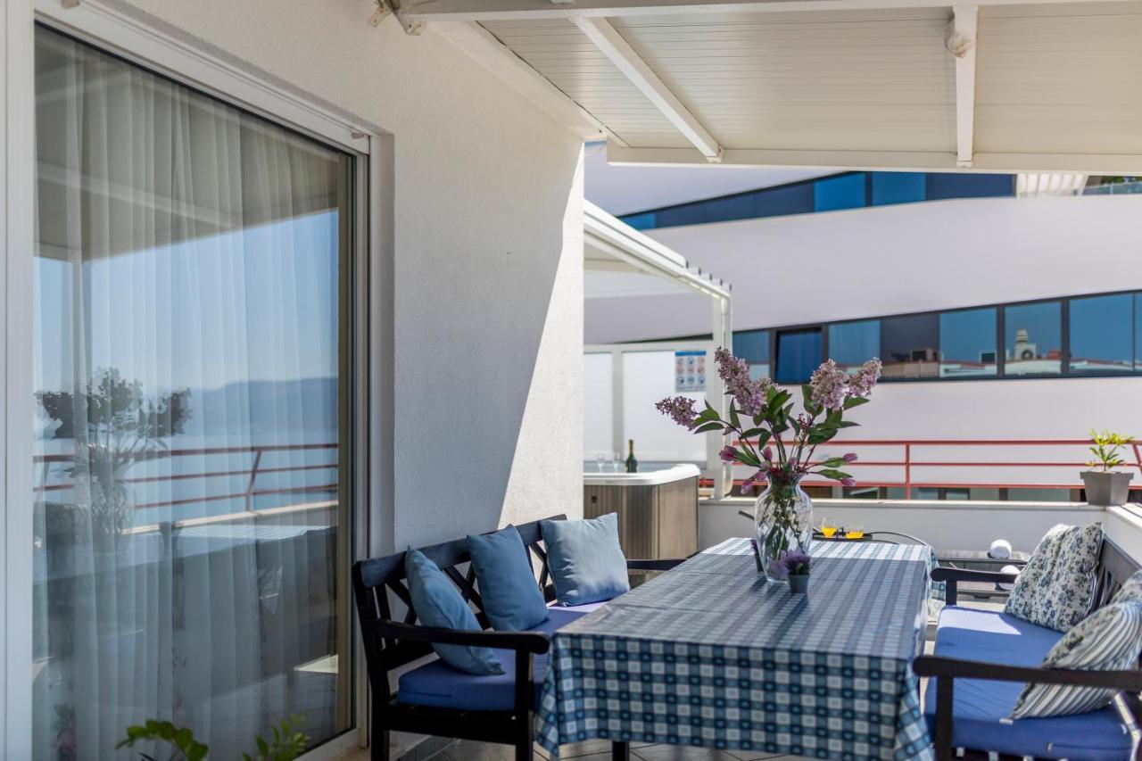 Seaside Penthouse With Hot Tub Sky Living Split Exterior foto