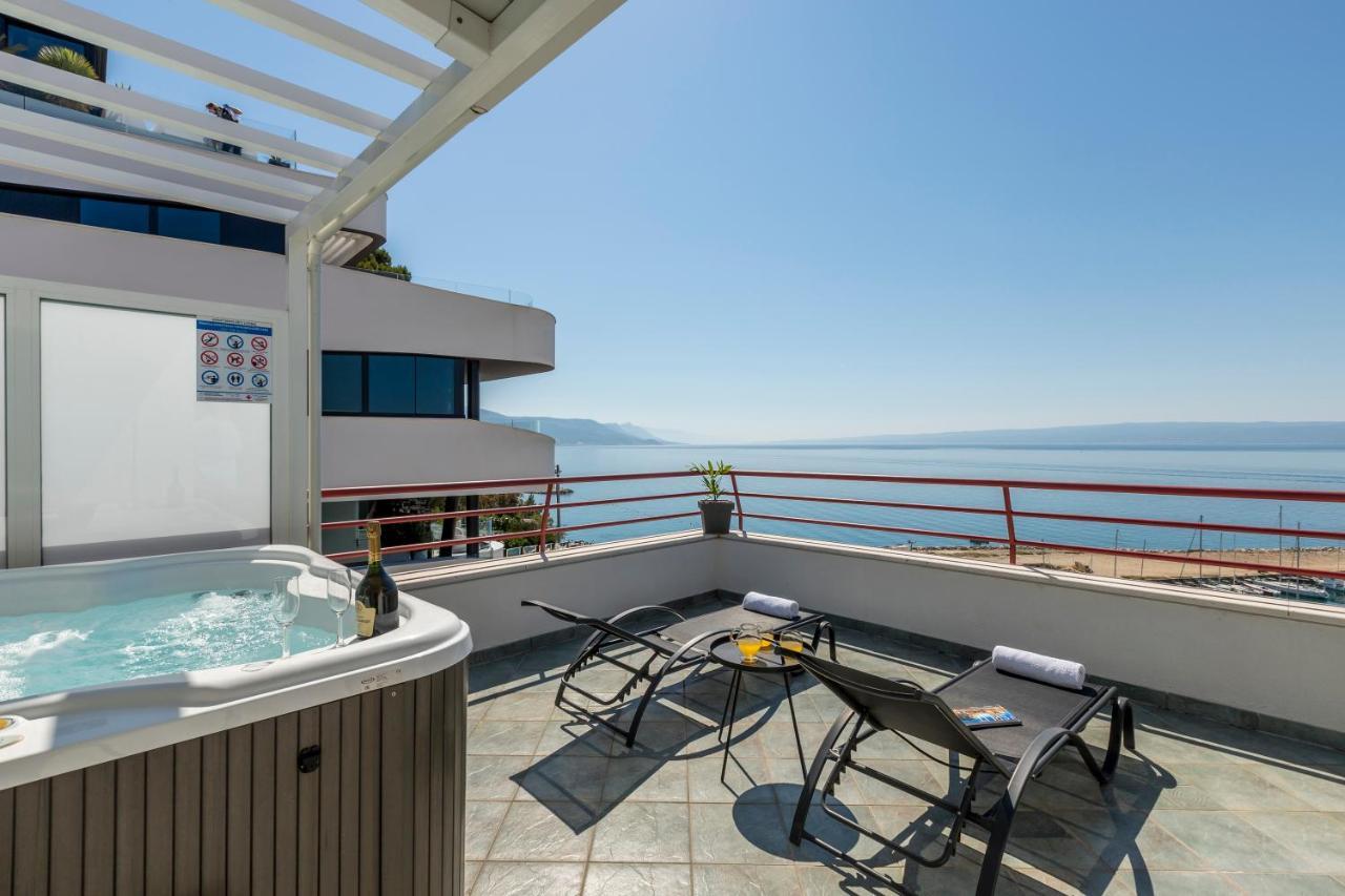 Seaside Penthouse With Hot Tub Sky Living Split Exterior foto